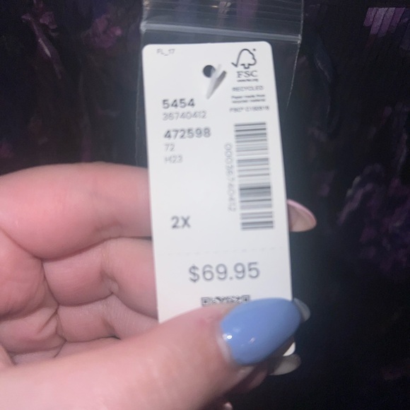 Plus size blouse - Picture 2 of 2